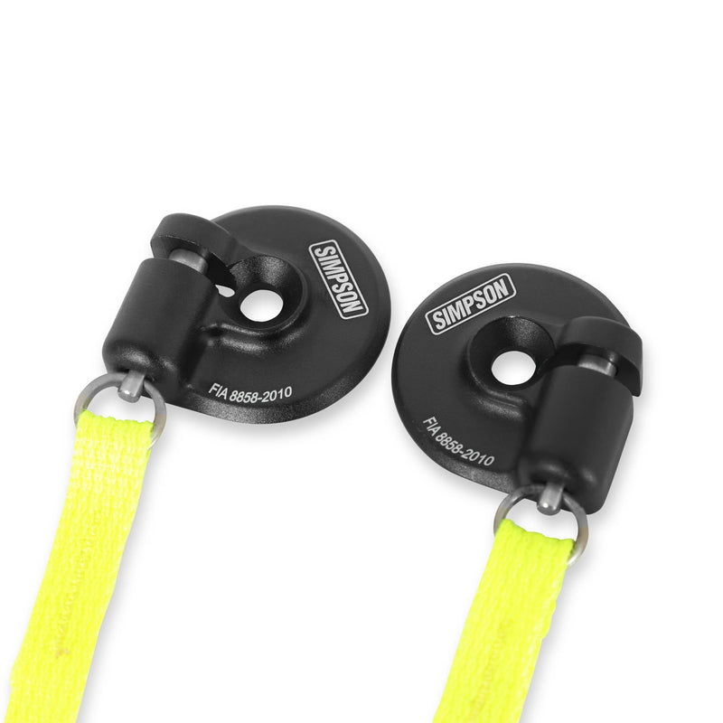 Sparco Hybrid FHR Quick-Release Helmet Clips 4982 — view 2