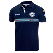 Sparco Martini Racing Replica Polo — Navy blue — view 1