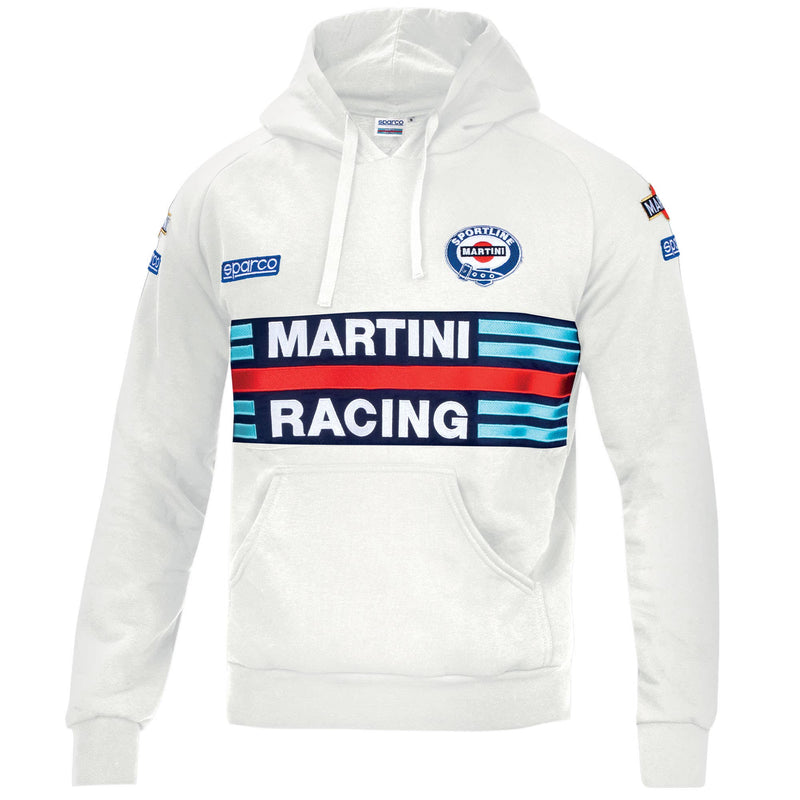 Sparco Martini Racing Replica Hoodie — White — view 2