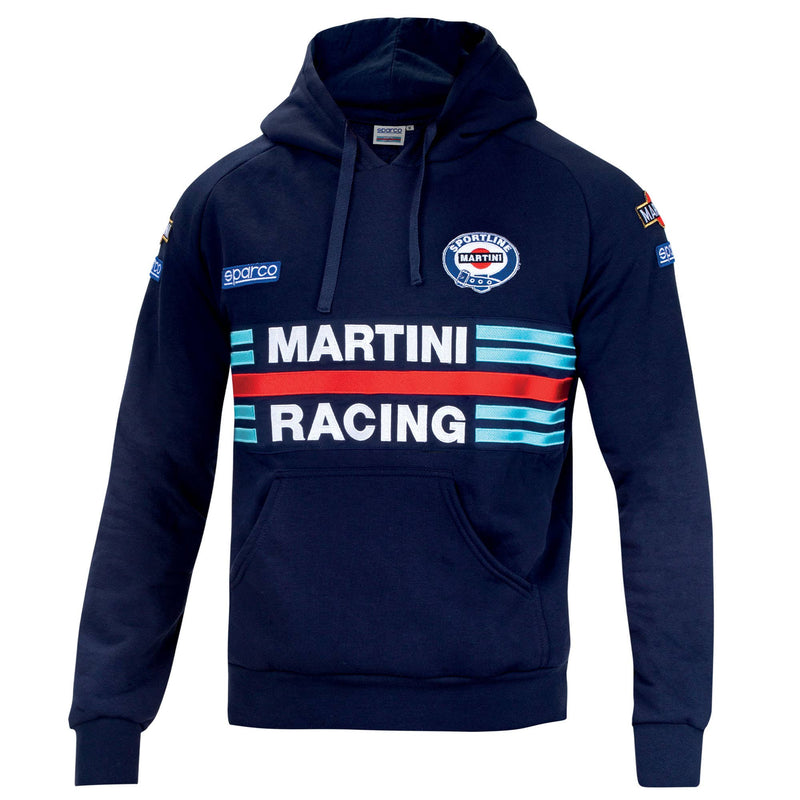 Sparco Martini Racing Replica Hoodie — Navy blue — view 2