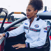 Sparco Martini Racing Women's Full Zip Sweatshirt — White — view 4