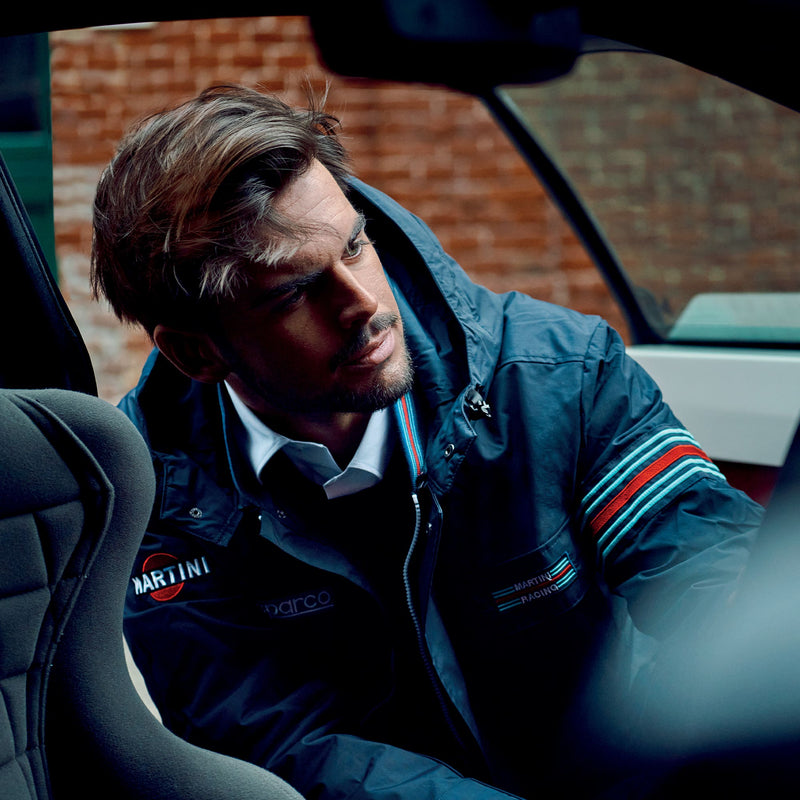 Sparco Martini Racing Field Jacket — Martini Racing blue — view 4