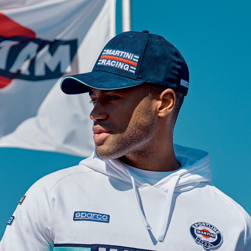 Sparco Martini Racing Side Logo Cap — Navy blue — view 3