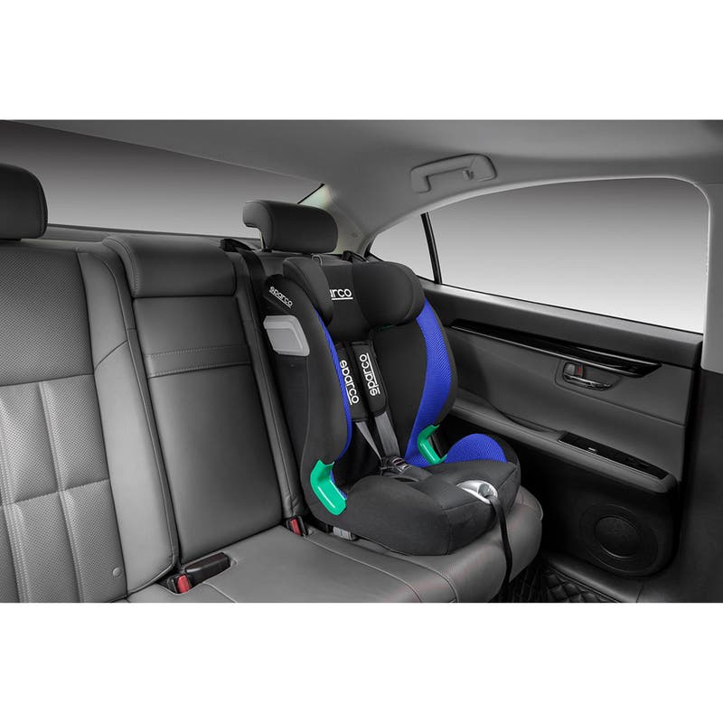 Sparco F2000K i-Size Child Car Seat - Blue