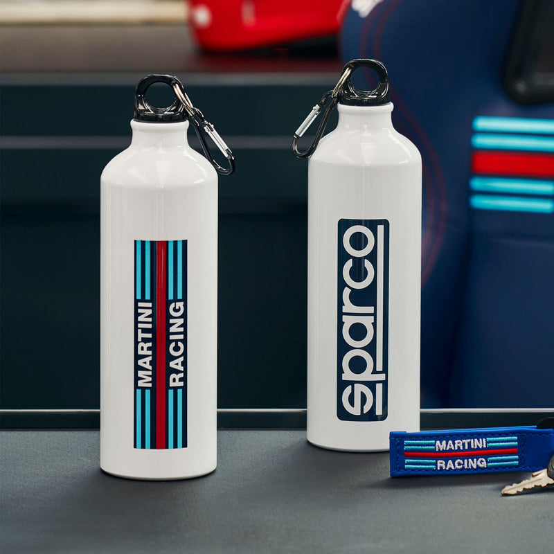 Sparco Martini Racing Water Bottle – White