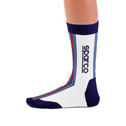 Sparco Martini Racing Iconic Socks — White/Blue — view 2