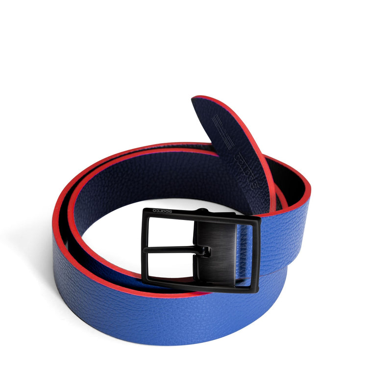Sparco Martini Racing Leather Belt - Dark Brown