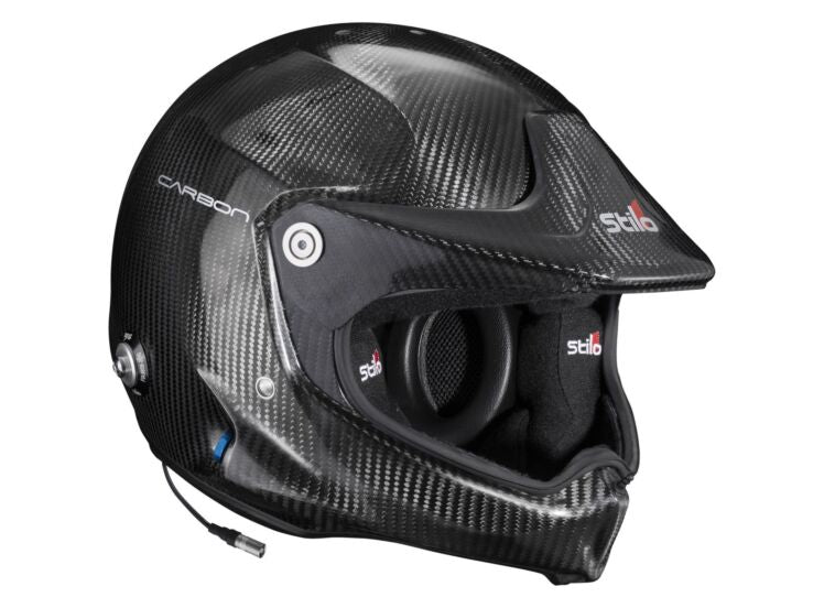 Stilo WRX RAID Carbon Turismo (with peak) - Snell SA2025 Helmet – Stilo - WRX RAID Carbon Turismo (with peak) - SNELL SA2025