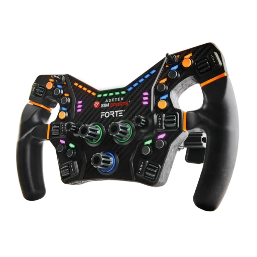 Asetek SimSports® Forte™ 18Nm, Forte Formula Steering Wheel & Forte Pedals S-Series Bundle - Asetek SimSports - Sim Race Webshop product image 4