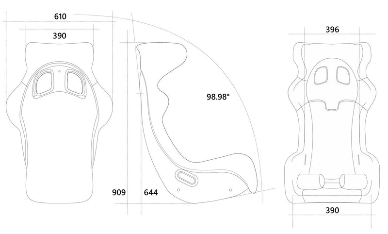 Atech Extreme S2 FIA Racing Seat