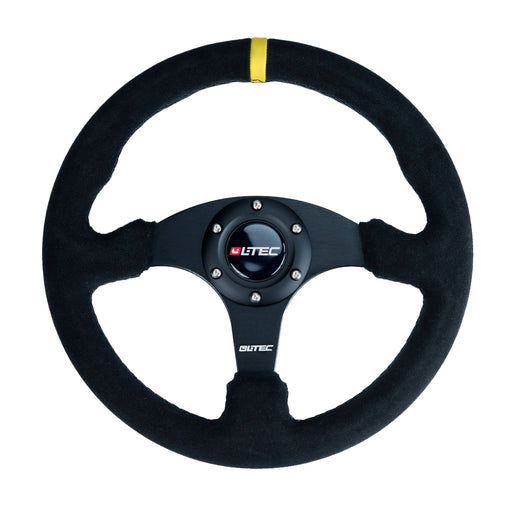 BAS ECO 330 mm Suede Steering Wheel – Flat – BAS0110