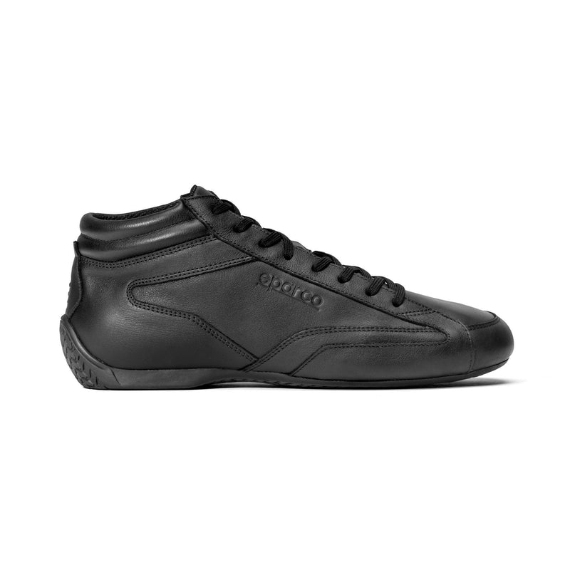 Sparco S-Drive Mid Leather Sneakers - Black