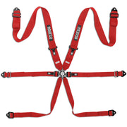 Sparco Competition H-3 Steel 2026 6-Point Harness
