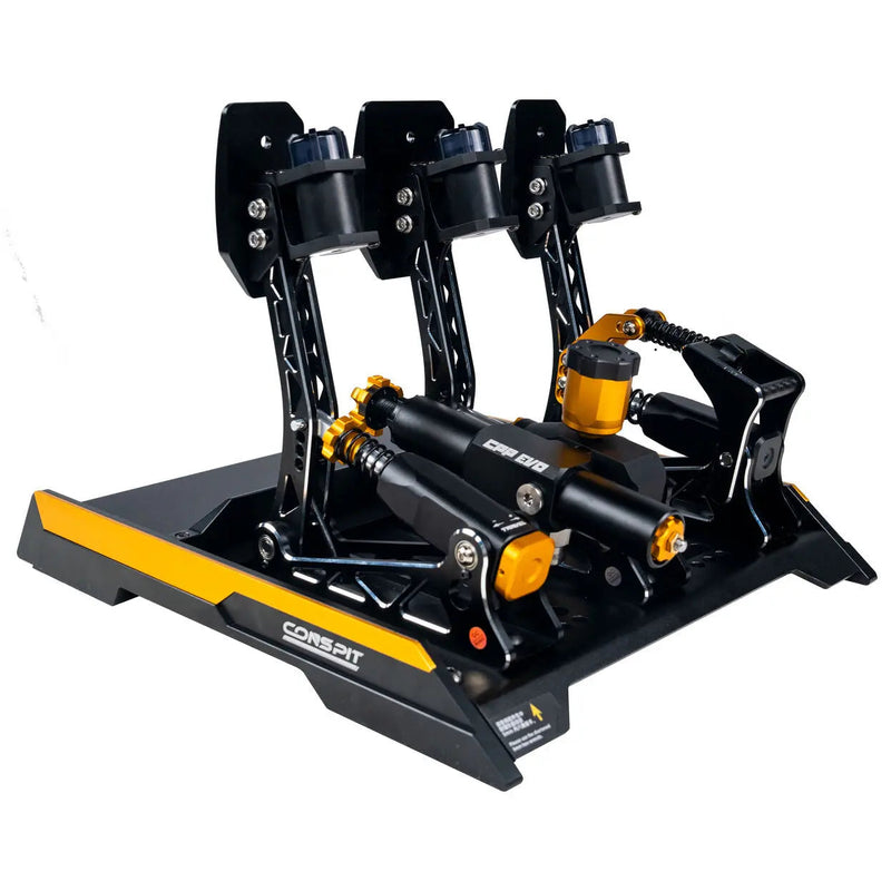 CONSPIT CPP EVO 3 V2 Hydraulic Pedal Set (3-Pedal) – Black - Conspit - Sim Race Webshop product image 5