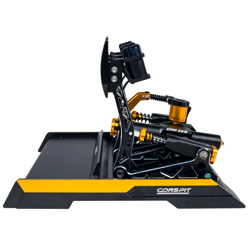 CONSPIT CPP EVO 3 V2 Hydraulic Pedal Set (3-Pedal) – Black - Conspit - Sim Race Webshop product image 3