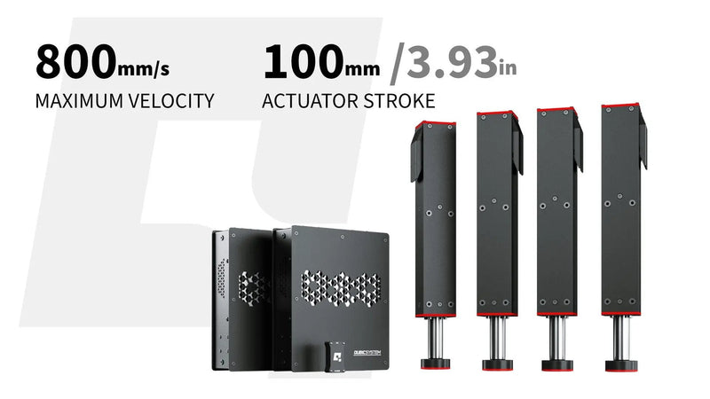 Qubic System - QS-220-PL 3-DOF 4 Axis Motion system - Qubic System - Sim Race Webshop product image 7