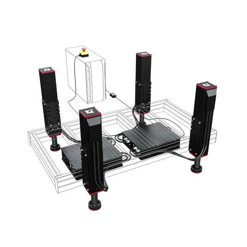 Qubic System - QS-220-PL 3-DOF 4 Axis Motion system - Qubic System - Sim Race Webshop product image 5