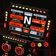 SOELPEC XR-7 Display – Sim Racing Touchscreen with RGB Telemetry (Black) - Sim Race Webshop B.V.