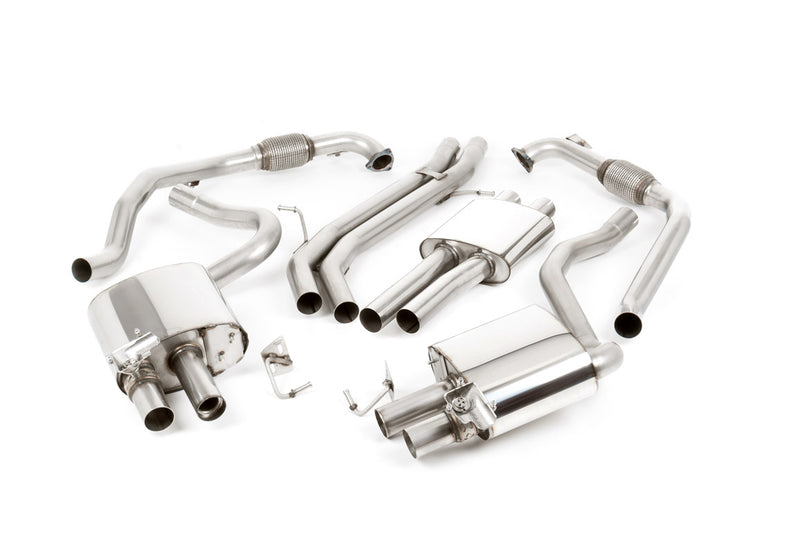 Milltek SSXAU694 Audi S4 (3.0 Turbo V6 B9 - Saloon/Sedan & Avant (Sport Diff Models Only & Without Brace Bars) - Left Hand Drive Cars Only) - SSXAU694_1