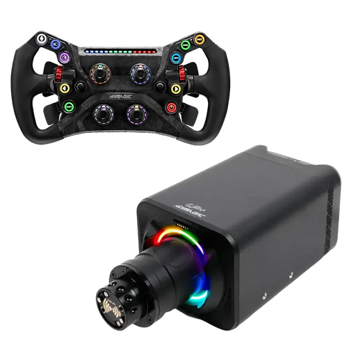 Simagic Alpha EVO PRO 18Nm + GT Neo V2 Steering Wheel Bundle - Simagic - Sim Race Webshop product image 1