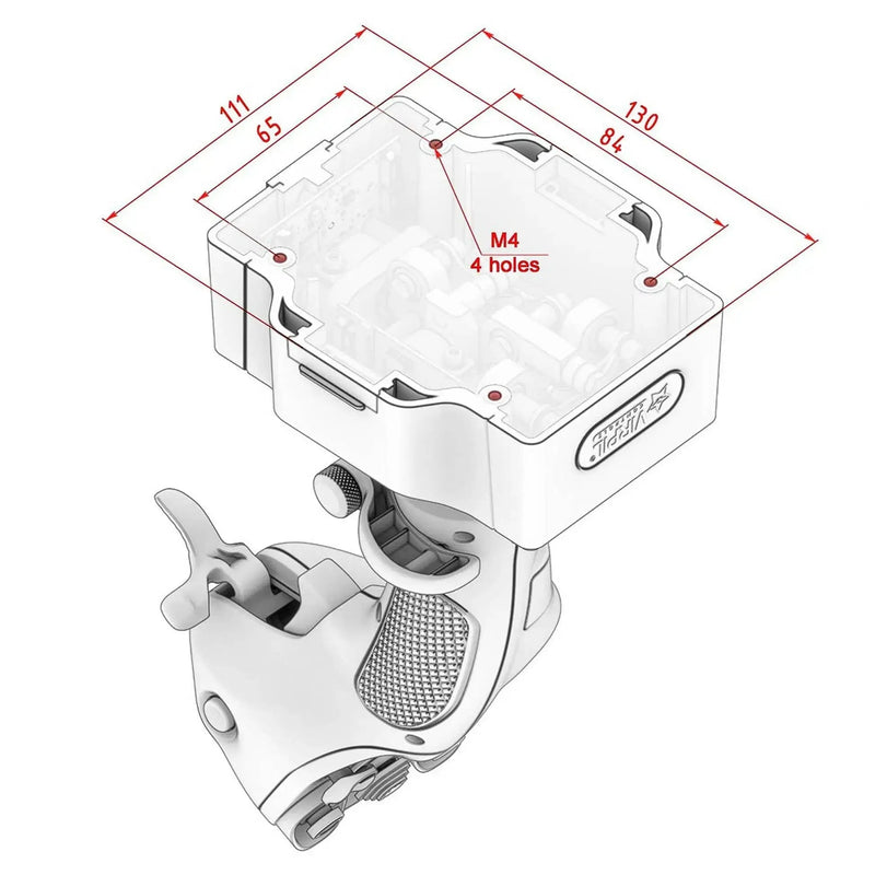 Virpil Controls CDT AEROMAX Right hand - Flight Stick - Sim Race Webshop B.V.