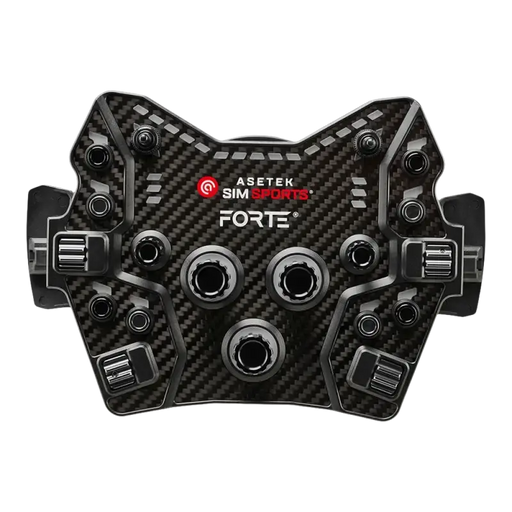 Asetek SimSports Forte GT Button Box (Black, Aluminum) - Asetek SimSports - Sim Race Webshop product image 1