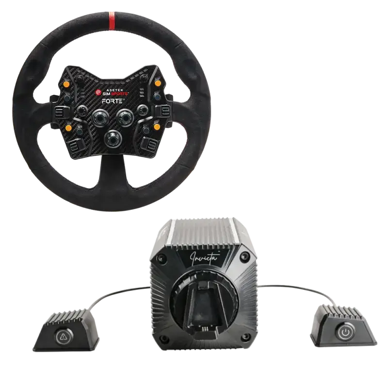 Asetek SimSports Invicta 27nm Direct Drive Wheel Base - Forte GT Wheel Bundle - Asetek SimSports - Sim Race Webshop product image 3