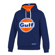 Sparco Gulf Brand Hoodie — Navy blue — view 1