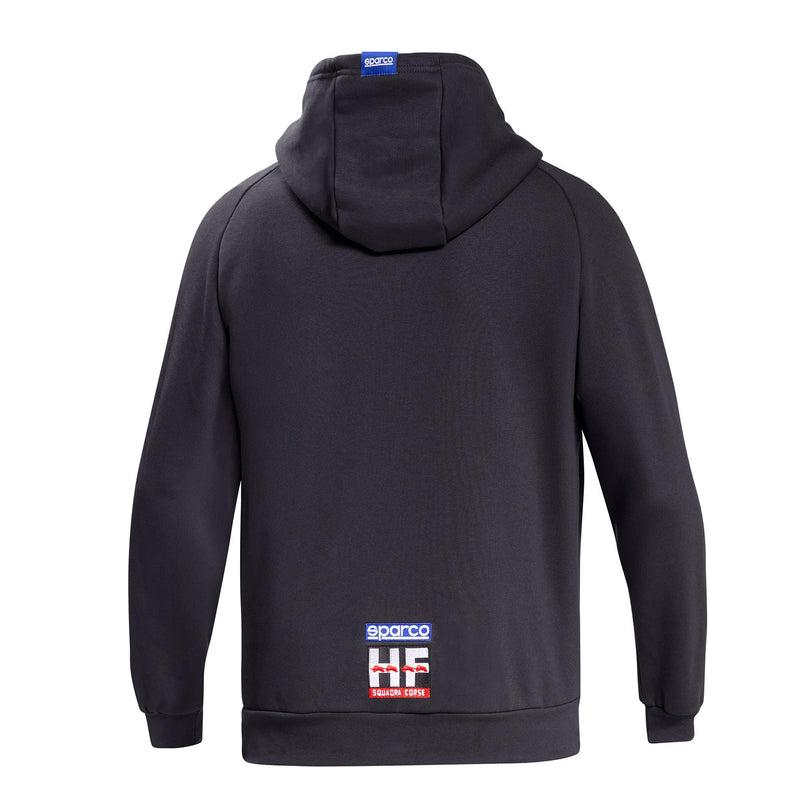 Sparco Lancia HF Fulvia Hoodie — Black/Red — back