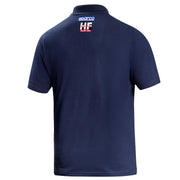 Sparco Lancia Lunetta Polo Shirt — Navy blue — back