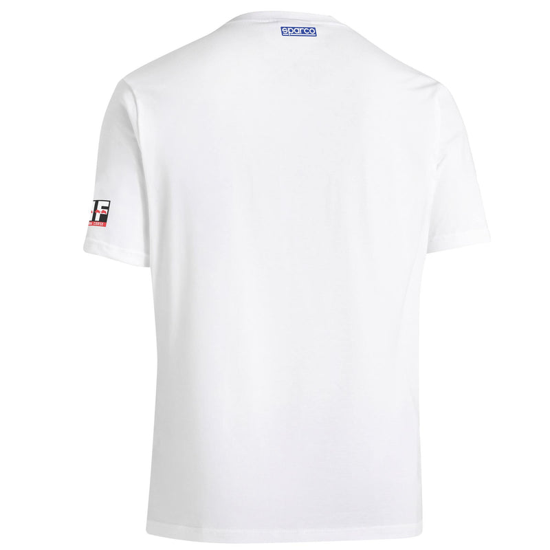 Sparco Lancia HF Fulvia Logo T-Shirt — White — back