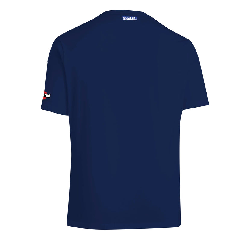Sparco Lancia Martini S4 T-Shirt — Navy blue — back