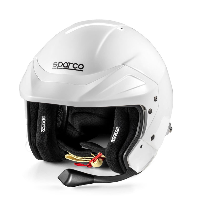 Sparco Flux RJ-i Helmet – FIA 8859-2024 – White, XS