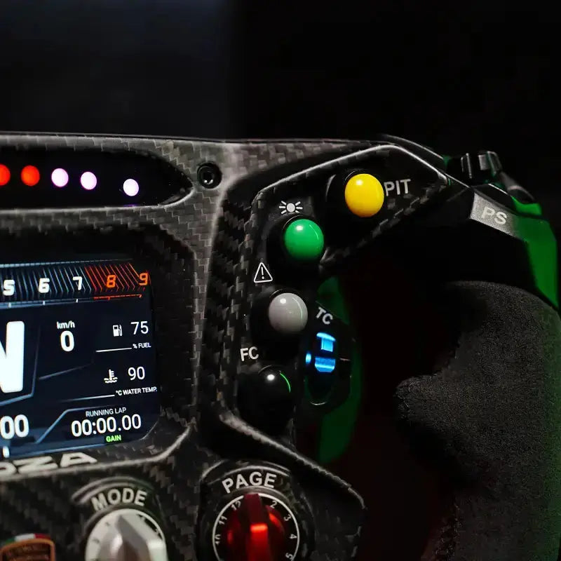 MOZA Racing Automobili Lamborghini Squadra Corse Essenza SCV12 Steering Wheel - MOZA Racing - Sim Race Webshop product image 9