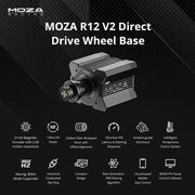 MOZA Racing R12 Direct Drive Wheel Base - V2 - MOZA Racing - Sim Race Webshop product image 6