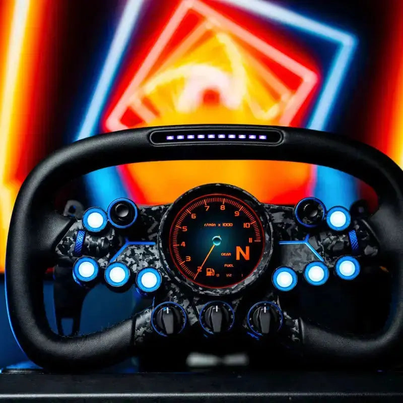 MOZA R9 Direct Drive Wheel Base - V3 + Vision GS Steering Wheel Bundle - Sim Race Webshop B.V.