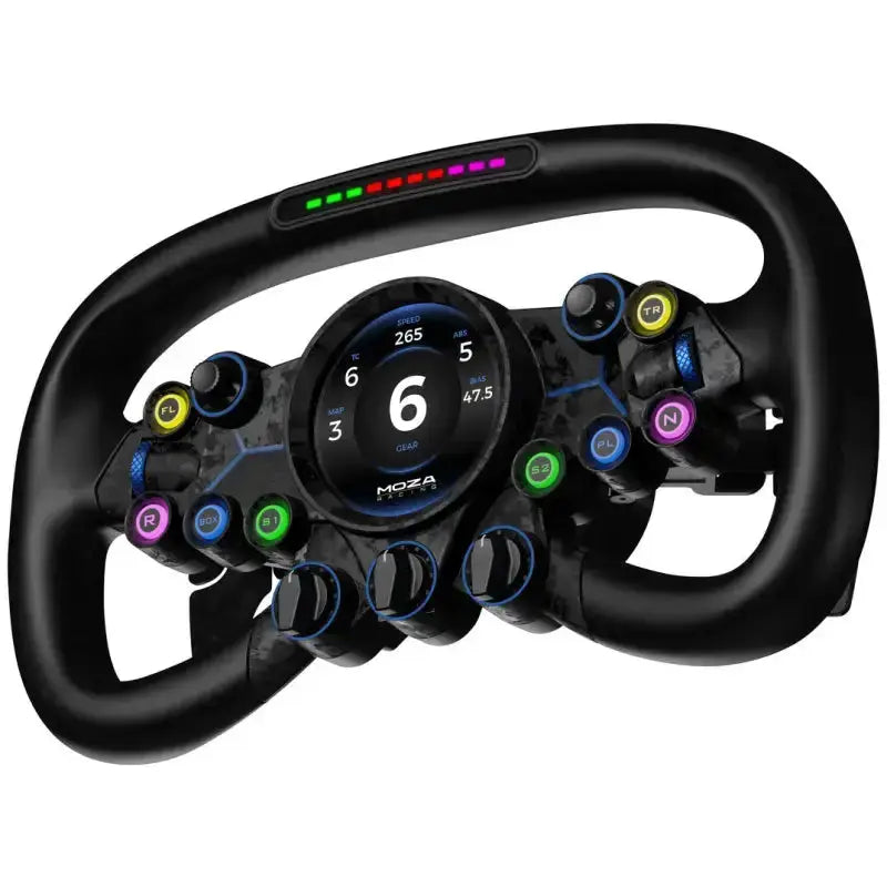 MOZA R9 Direct Drive Wheel Base - V3 + Vision GS Steering Wheel Bundle - Sim Race Webshop B.V.