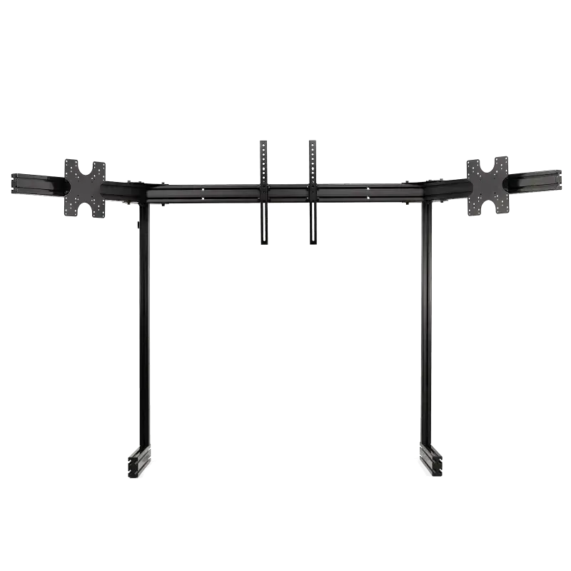 NEXT LEVEL RACING ELITE FREE STANDING TRIPLE MONITOR STAND - BLACK EDITION - Next Level Racing - Sim Race Webshop product image 2