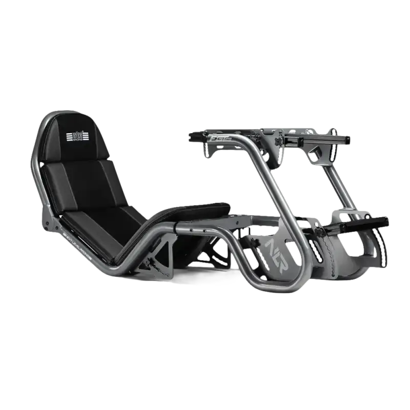 Next Level Racing F-GT Pro Formula and GT Racing Simulator Cockpit - Grey Edition - Next Level Racing - Sim Race Webshop product image 1
