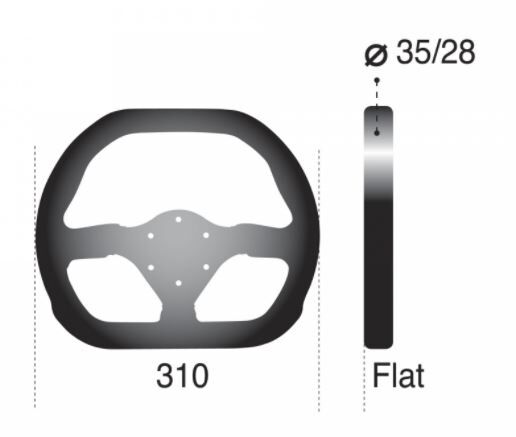Sparco P310 Steering Wheel