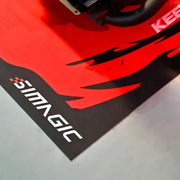 Simagic Floor Mat – Black / Red - Simagic - Sim Race Webshop product image 6