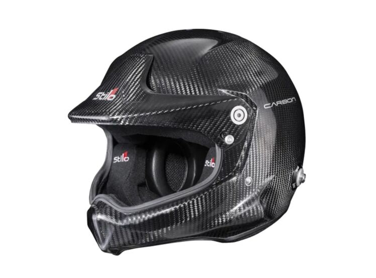 Stilo WRX RAID Carbon (with peak) - Snell SA2025 Helmet – Stilo - WRX RAID Carbon (with peak) - SNELL SA2025