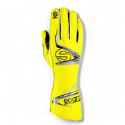 SPARCO ARROW GLOVES - Yellow / Black / 7 - Karting Gloves