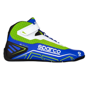 SPARCO K-RUN Shoes For Karting - Blue / Fluo Green / 47 - Shoes