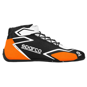 SPARCO K-SKID Shoes for Karting - Black / Fluo Orange / 35 - Shoes