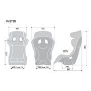 SPARCO MASTER FIBREGLASS SEAT - Sim Race Webshop B.V.