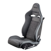 Sparco SPX Carbon Reclining Sports Seat — Black