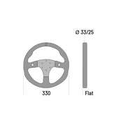 Sparco R330 / R330B Steering Wheel — 