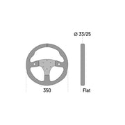 Sparco R350 / R350B Steering Wheel — 