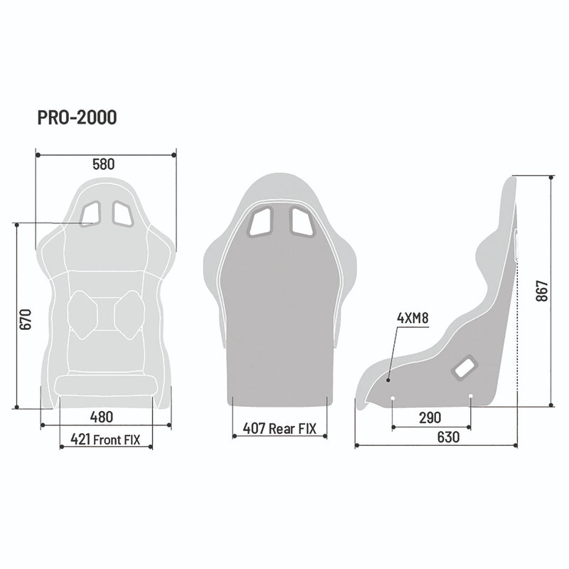 Sparco Pro 2000 QRT Martini Edition - Blue — Navy blue
